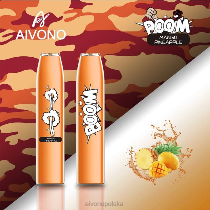 Aivono Polska - Aivono AIM BOOM 600 ananas mango F4H8360
