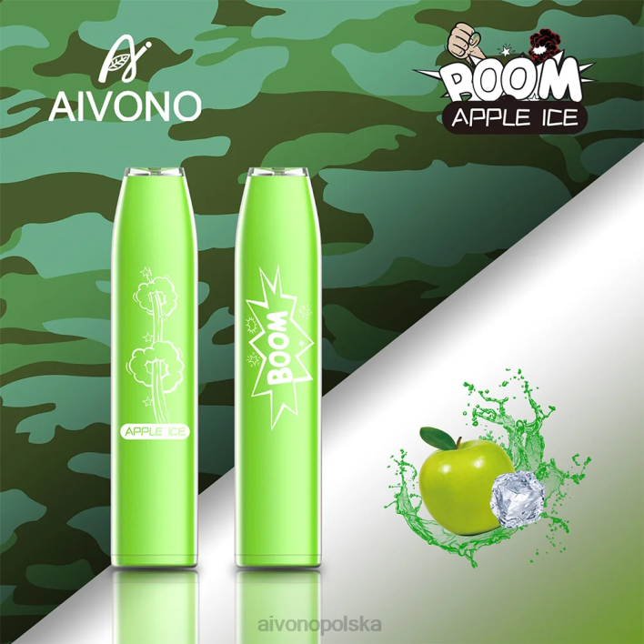Aivono Polska - Aivono AIM BOOM 600 lód jabłkowy F4H8354