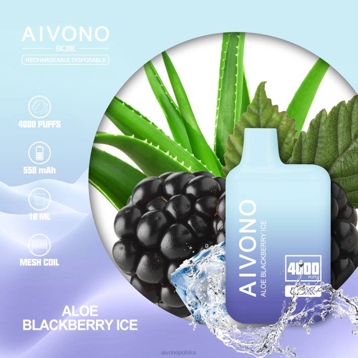 Aivono Polska - Aivono AIM BOXX 4000 lód bieżący aloesowy F4H8228