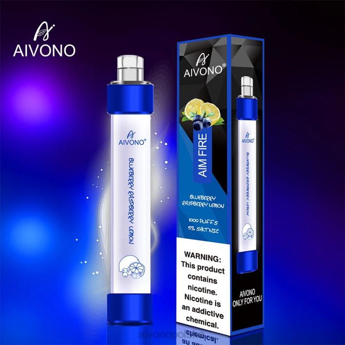 Aivono Polska - Aivono AIM FIRE 1000 jagoda malina cytryna F4H8327