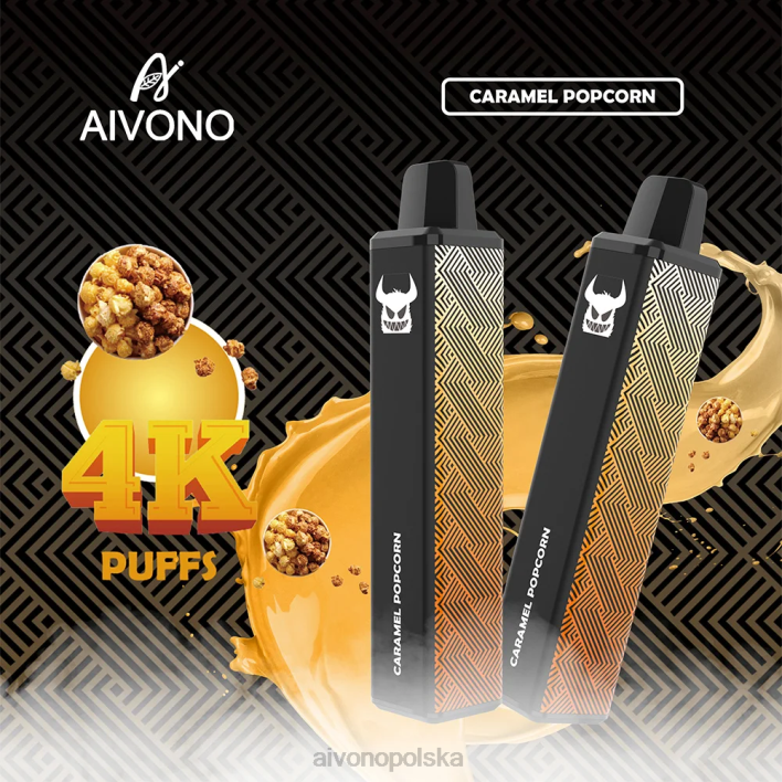 popcorn karmelowy