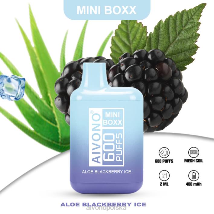 Aivono Polska - Aivono AIM MINI BOXX 600 lód bieżący aloesowy F4H8240