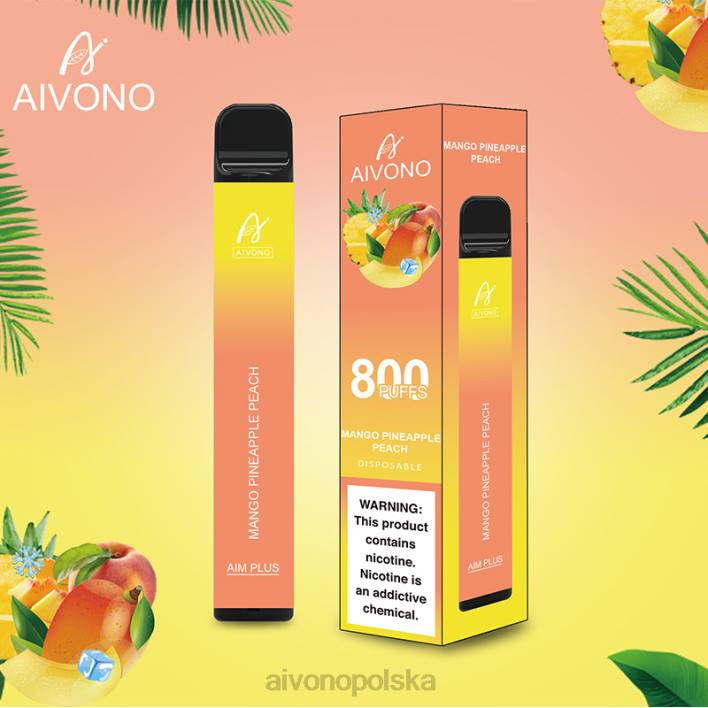 Aivono Polska - Aivono AIM PLUS 800 mango ananas brzoskwinia F4H8186