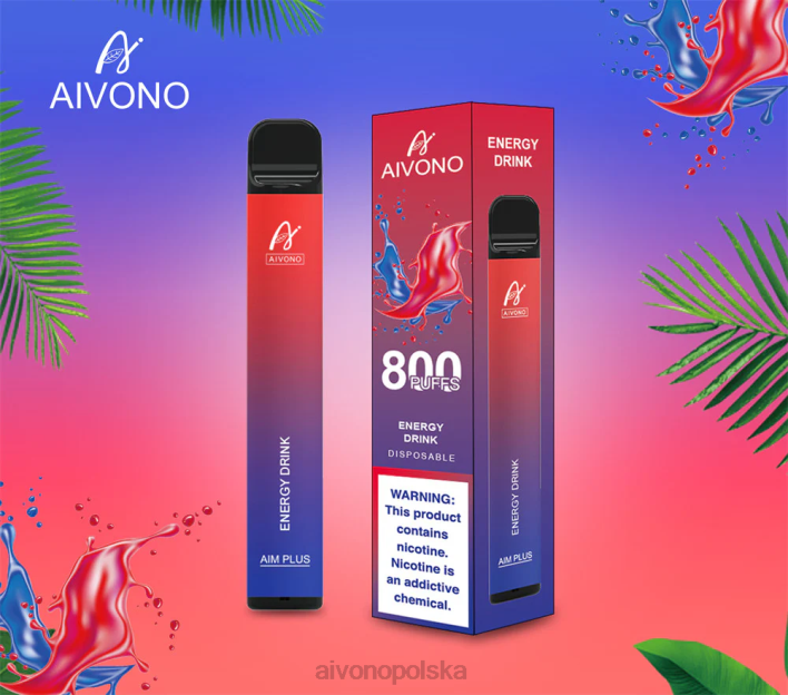Aivono Polska - Aivono AIM PLUS 800 napój energetyczny F4H8201