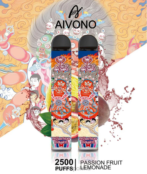 Aivono Polska - Aivono AIM SNAKE 2500 lemoniada z marakui F4H8315