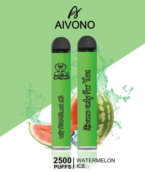 Aivono Polska - Aivono AIM SNAKE 2500 lód arbuzowy F4H8321
