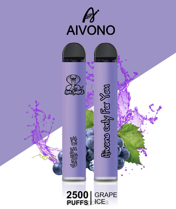 Aivono Polska - Aivono AIM SNAKE 2500 lód winogronowy F4H8306