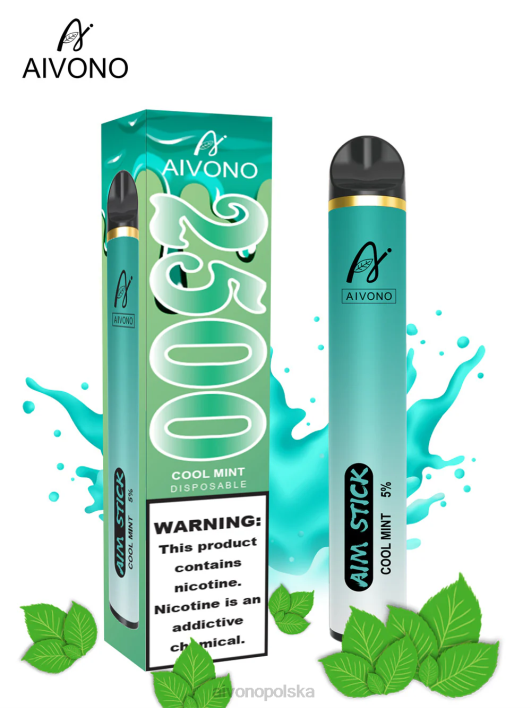 Aivono Polska - Aivono AIM STICK 2500 fajna mięta F4H8159