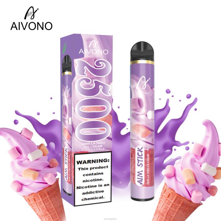 Aivono Polska - Aivono AIM STICK 2500 lody waniliowe taro F4H8147
