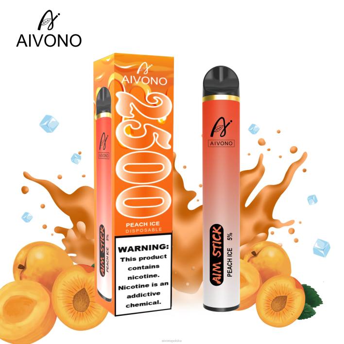 Aivono Polska - Aivono AIM STICK 2500 lód brzoskwiniowy F4H8144