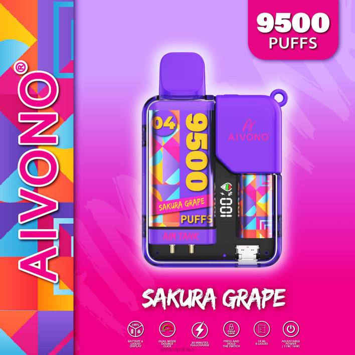 Aivono Polska - Aivono AIM TANK 9500 winogrono sakura F4H836