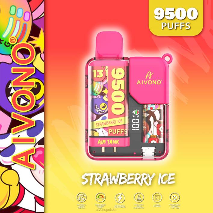 lody truskawkowe