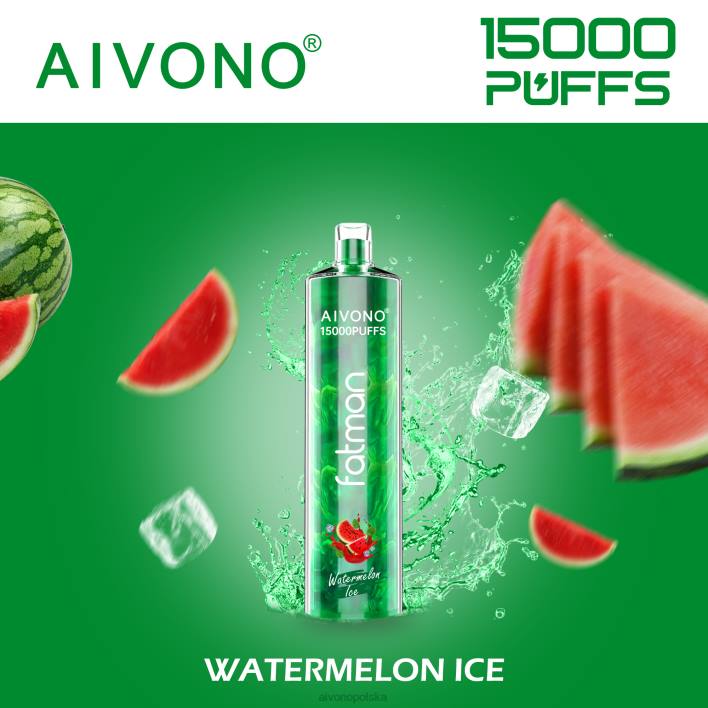 Aivono Polska - Aivono FATMAN 15000 lód arbuzowy F4H812