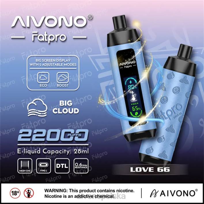 Aivono Polska - Aivono Fatpro 22000 miłość 66 F4H86