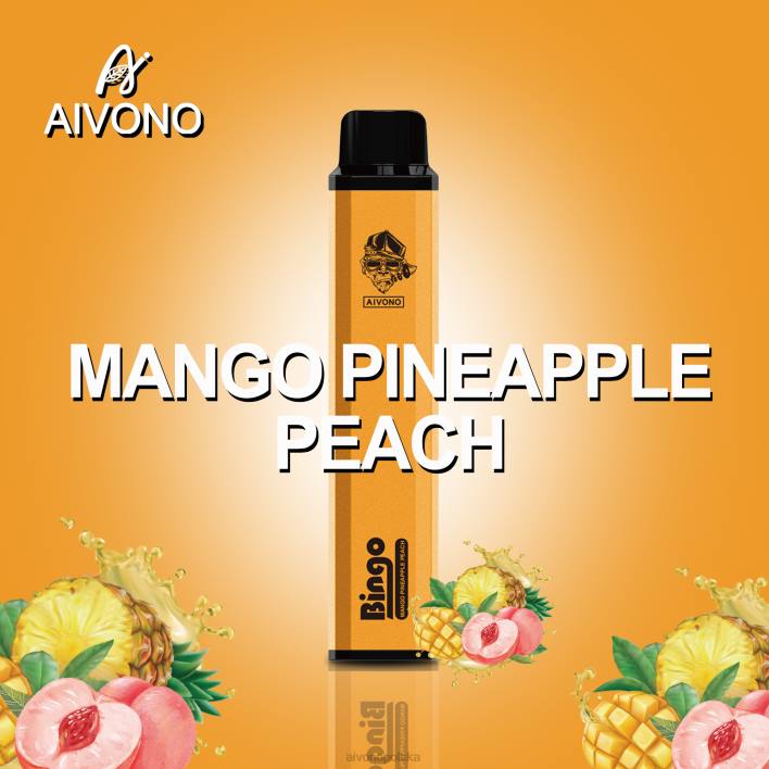 Aivono Vape - Aivono AIM BINGO 4000 mango ananas brzoskwinia F4H8136