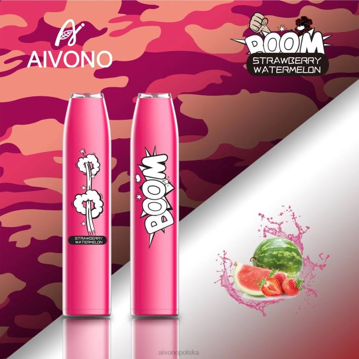 Aivono Vape - Aivono AIM BOOM 600 arbuz truskawkowy F4H8364