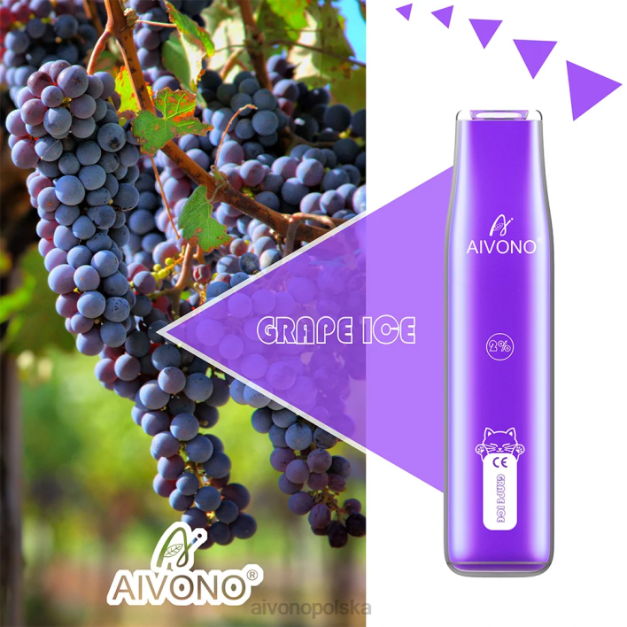 Aivono Vape - Aivono AIM CAT 400 lód winogronowy F4H8337