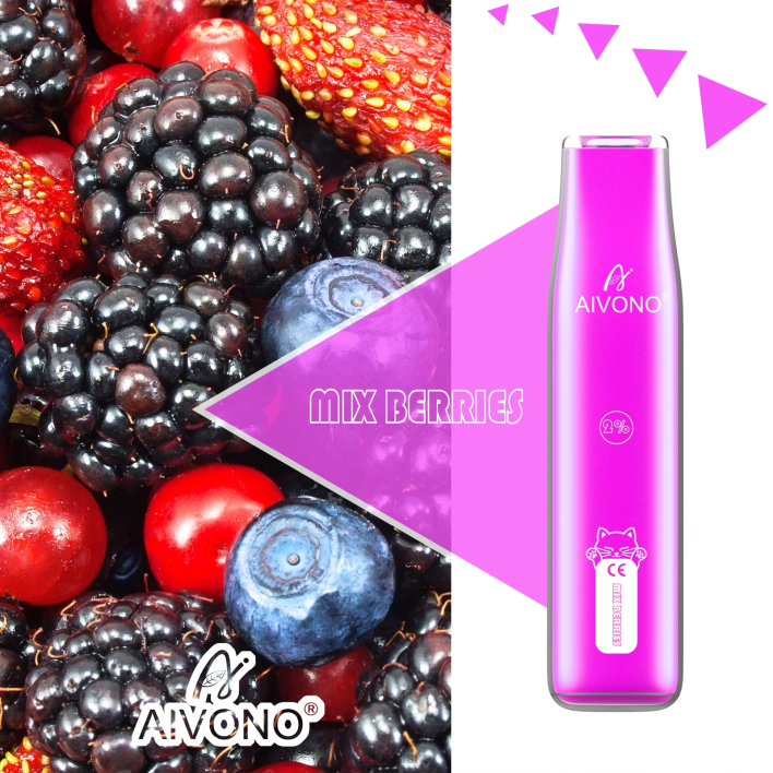 Aivono Vape - Aivono AIM CAT 400 wymieszać jagody F4H8343