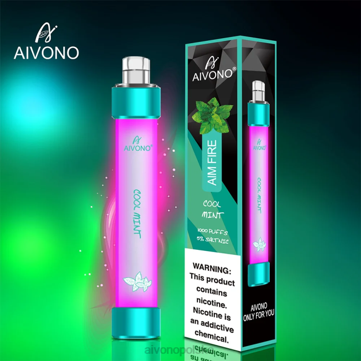 Aivono Vape - Aivono AIM FIRE 1000 fajna mięta F4H8328