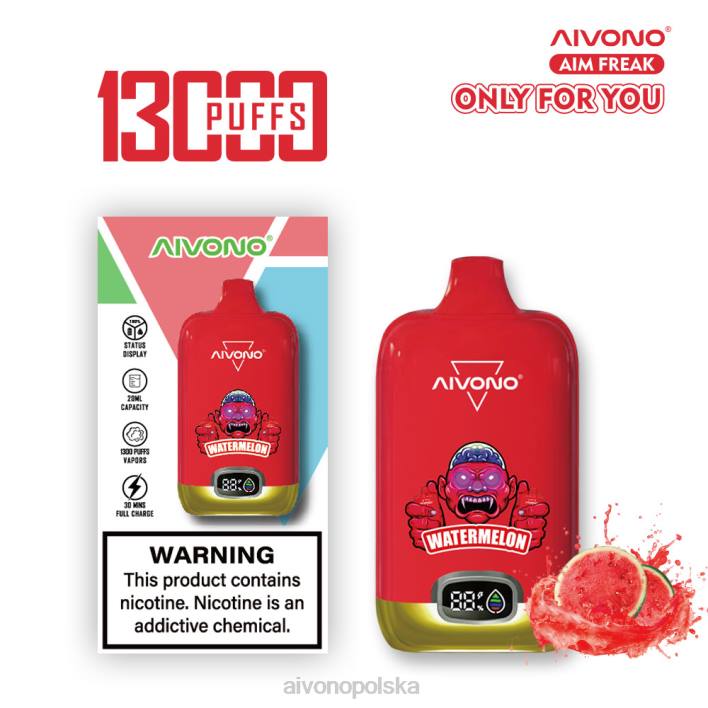 Aivono Vape - Aivono AIM FREAK 13000 arbuz F4H8244