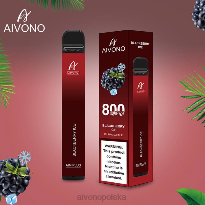 Aivono Vape - Aivono AIM PLUS 800 lód jeżynowy F4H8172