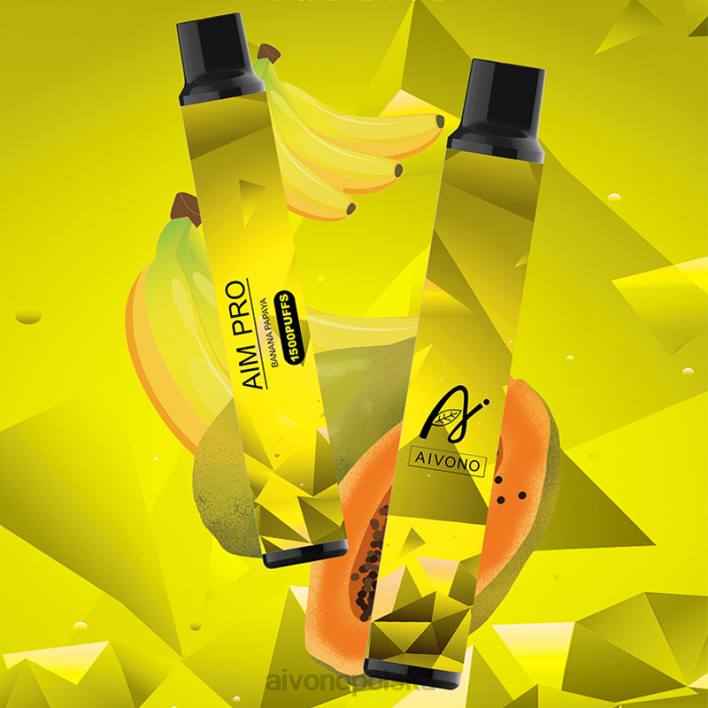 Aivono Vape - Aivono AIM PRO 1500 bananowa papaja F4H8169