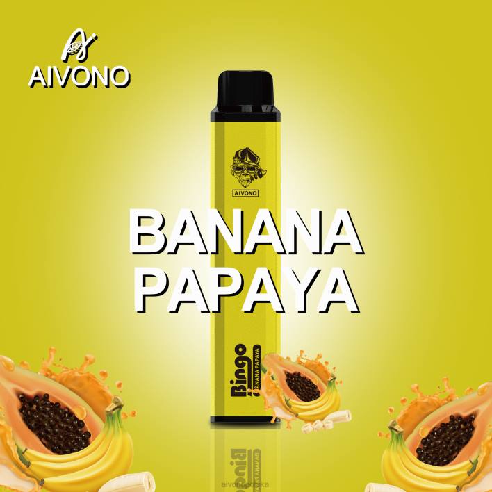 Aivono Vape Review - Aivono AIM BINGO 4000 bananowa papaja F4H8137