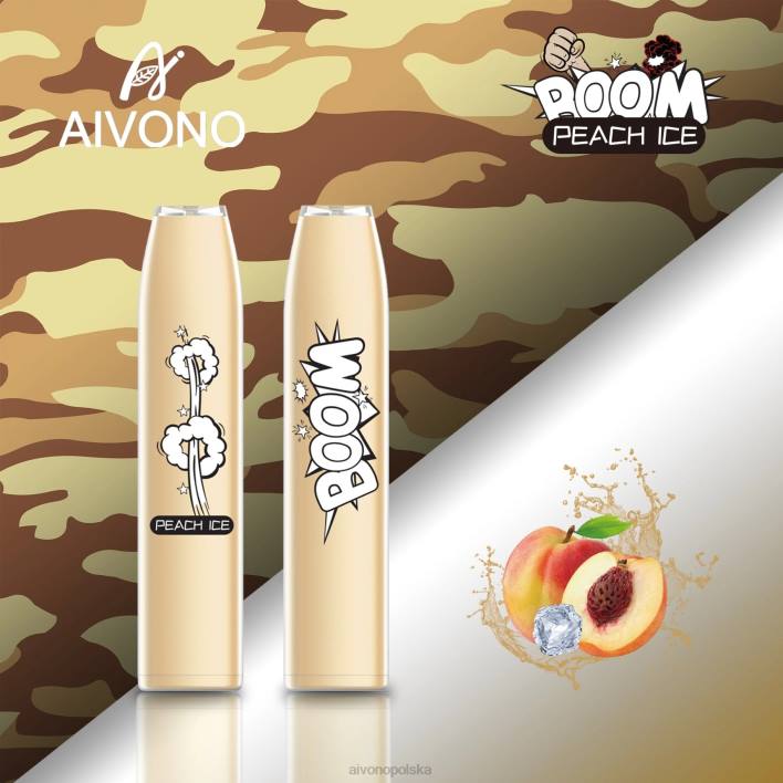 Aivono Vape Review - Aivono AIM BOOM 600 lód brzoskwiniowy F4H8362