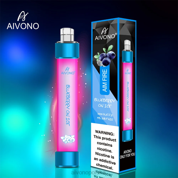 Aivono Vape Review - Aivono AIM FIRE 1000 jagody na lodzie F4H8326