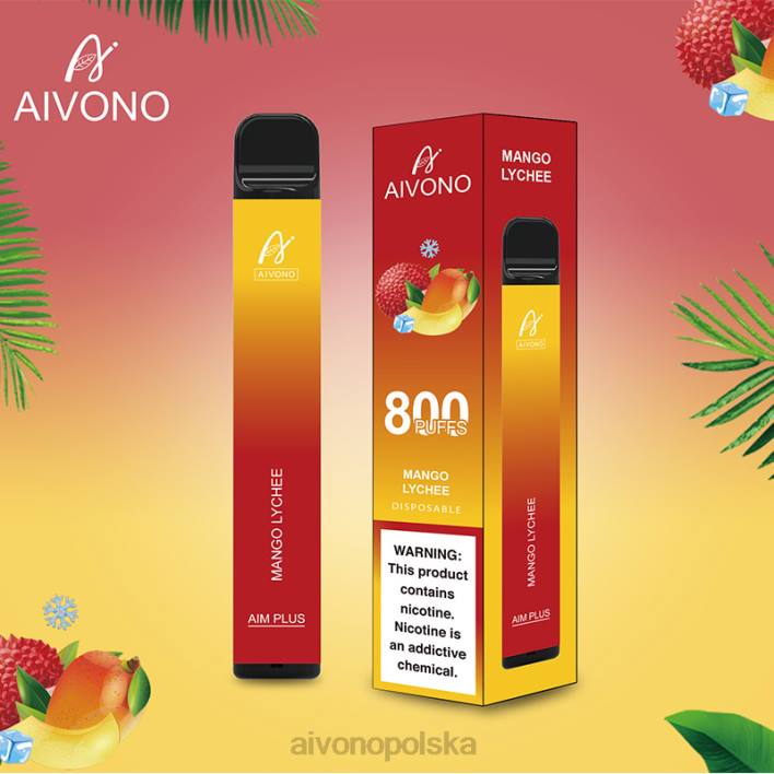 Aivono Vape Review - Aivono AIM PLUS 800 liczi mango F4H8185