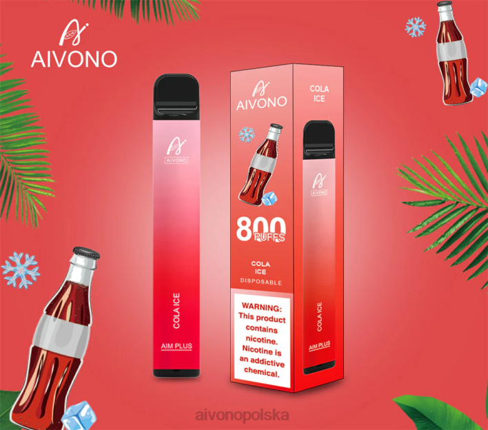 Aivono Vape Review - Aivono AIM PLUS 800 lód coli F4H8176