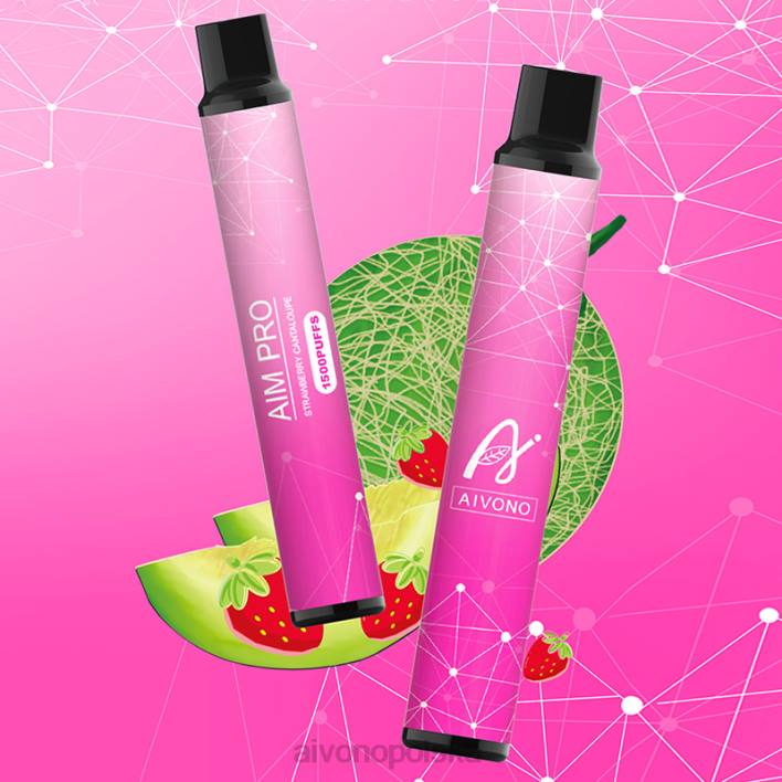 Aivono Vape Review - Aivono AIM PRO 1500 kantalupa truskawkowa F4H8161