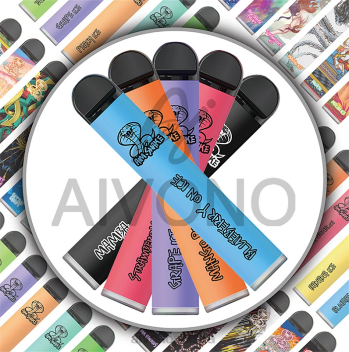 Aivono Vape Review - Aivono AIM SNAKE 2500 Mojito F4H8323