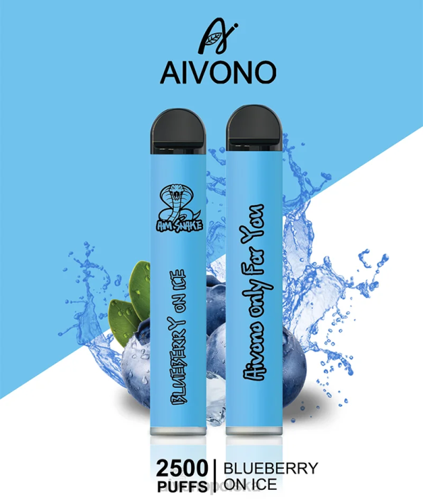 Aivono Vape Review - Aivono AIM SNAKE 2500 jagody na lodzie F4H8299