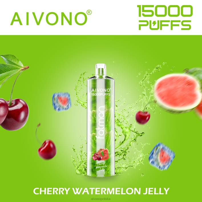 Aivono Vape Review - Aivono FATMAN 15000 wesoła galaretka arbuzowa F4H820