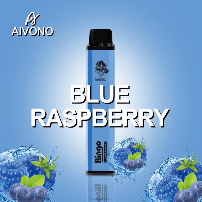 Aivono Vape Review - Aivono AIM BINGO 4000 niebieska malina F4H8143