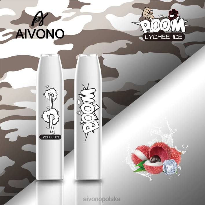 Aivono Vape Review - Aivono AIM BOOM 600 lód liczi F4H8365