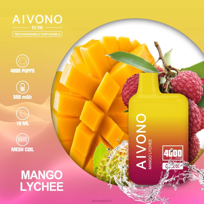 Aivono Polska - Aivono AIM BOXX 4000 liczi mango F4H8216